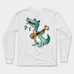 Cartoon crocodile Long Sleeve T-Shirt